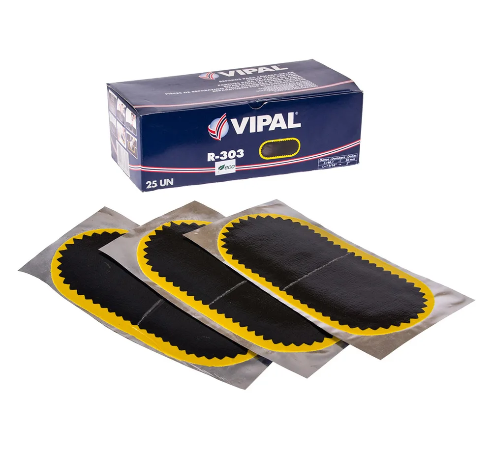 Emplâtre chambre à air Vipal R303 150x70 mm (1 pièce (colisage 25)) — vue 3