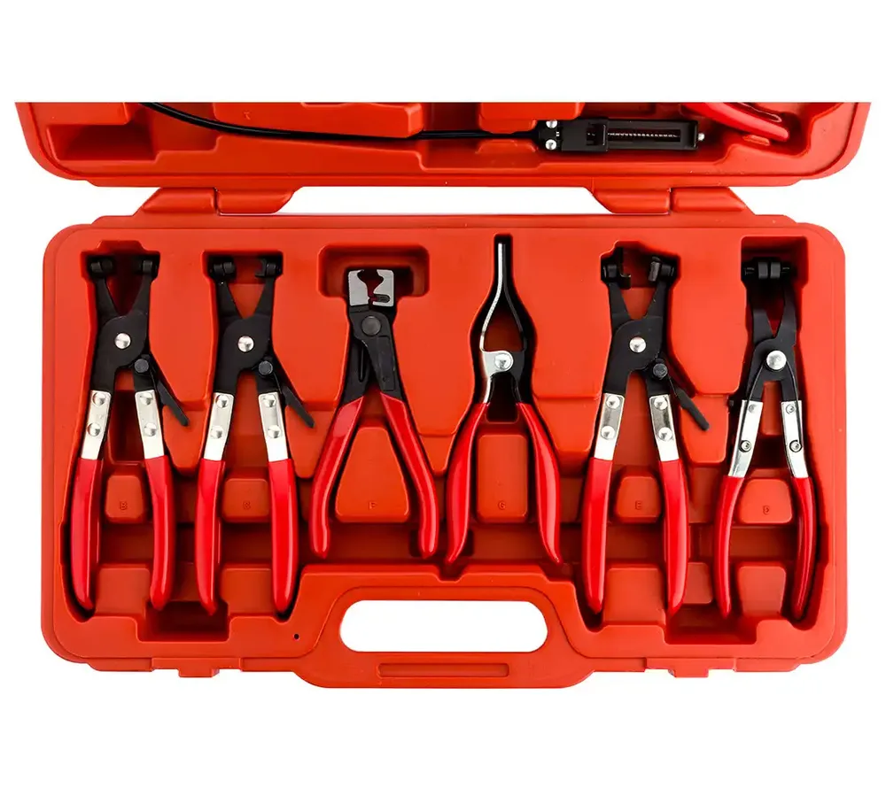Coffret pinces pour colliers BOXO 9 pièces avec câble — vue 2
