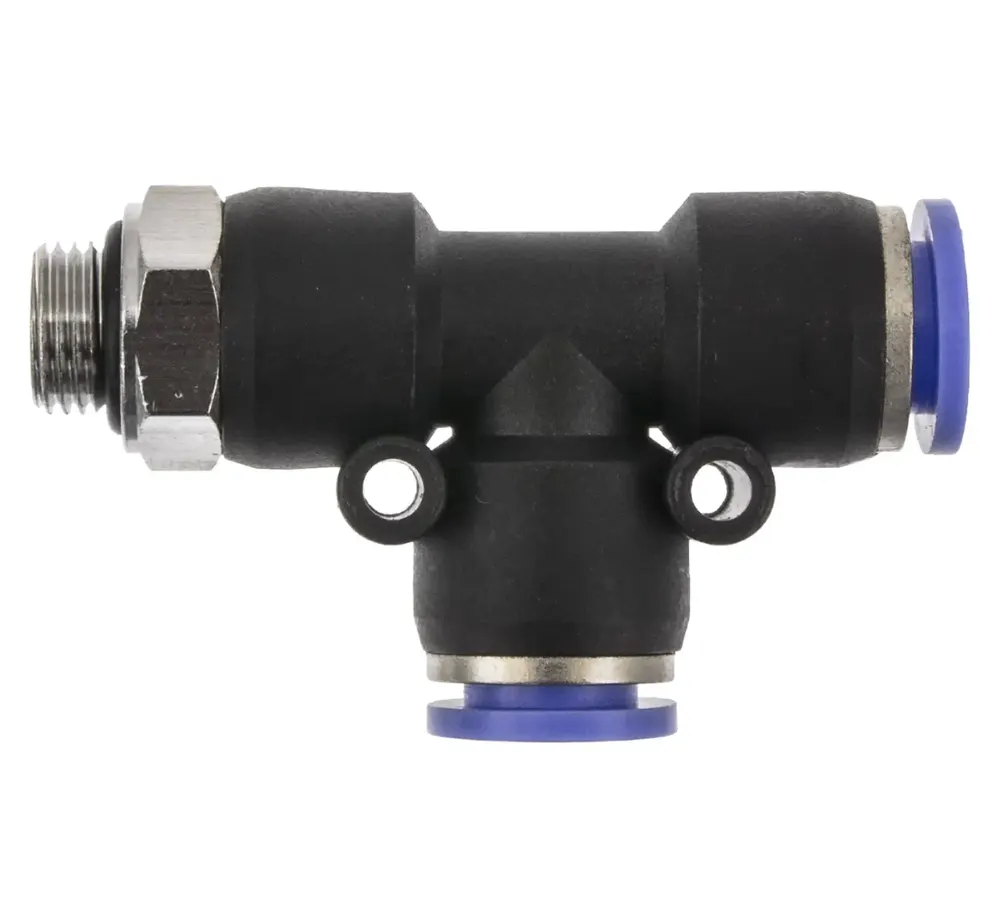 Raccord instantané TEKMA en T tuyau 8 mm — filetage 1/8"