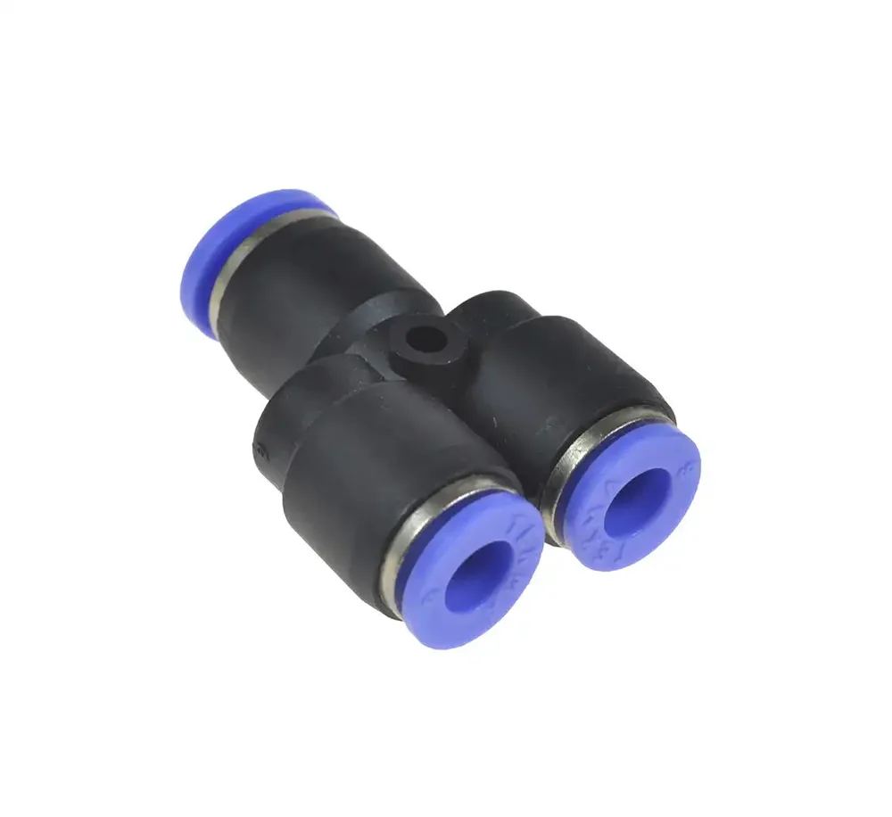 Raccord instantané TEKMA en Y réduction 8x6x6 mm