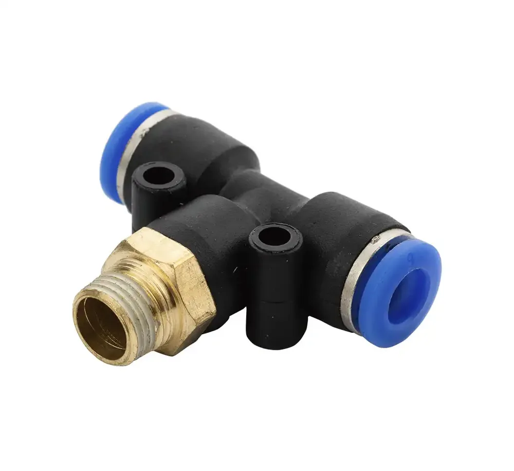 Raccord instantané REDATS en T tuyau 6 mm — filetage 1/8"