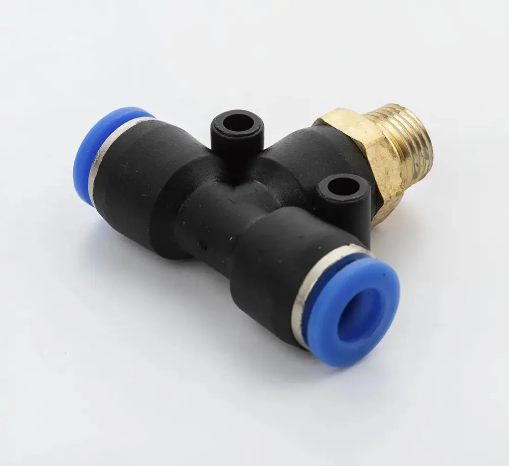 Raccord instantané REDATS en T tuyau 6 mm — filetage 1/8" — vue 3