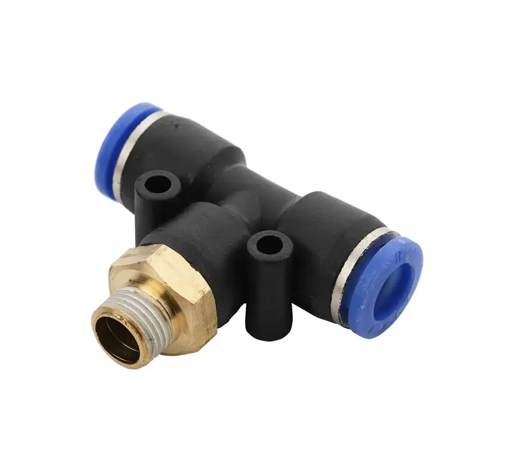 Raccord instantané REDATS en T tuyau 8 mm — filetage 1/8"