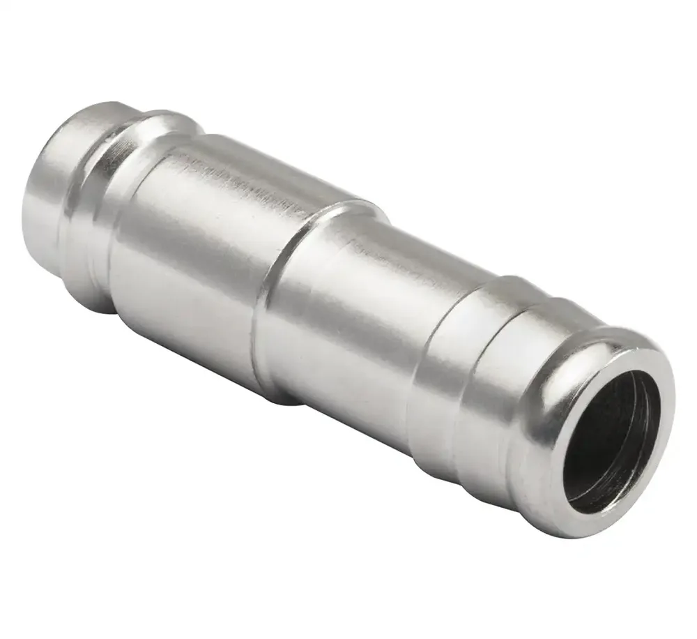 Embout rapide RQS type 27 à douille cannelée pour tuyau 13 mm