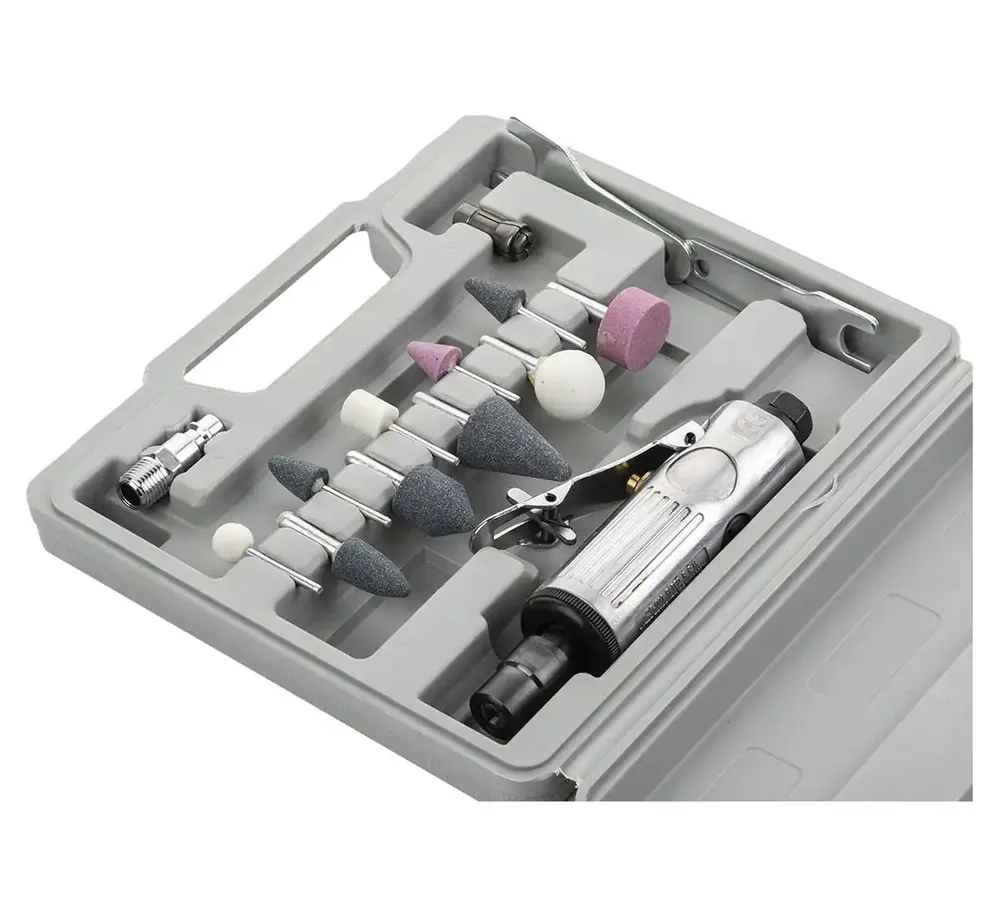Coffret meuleuse pneumatique + fraises de réparation pneu ATS — vue 4