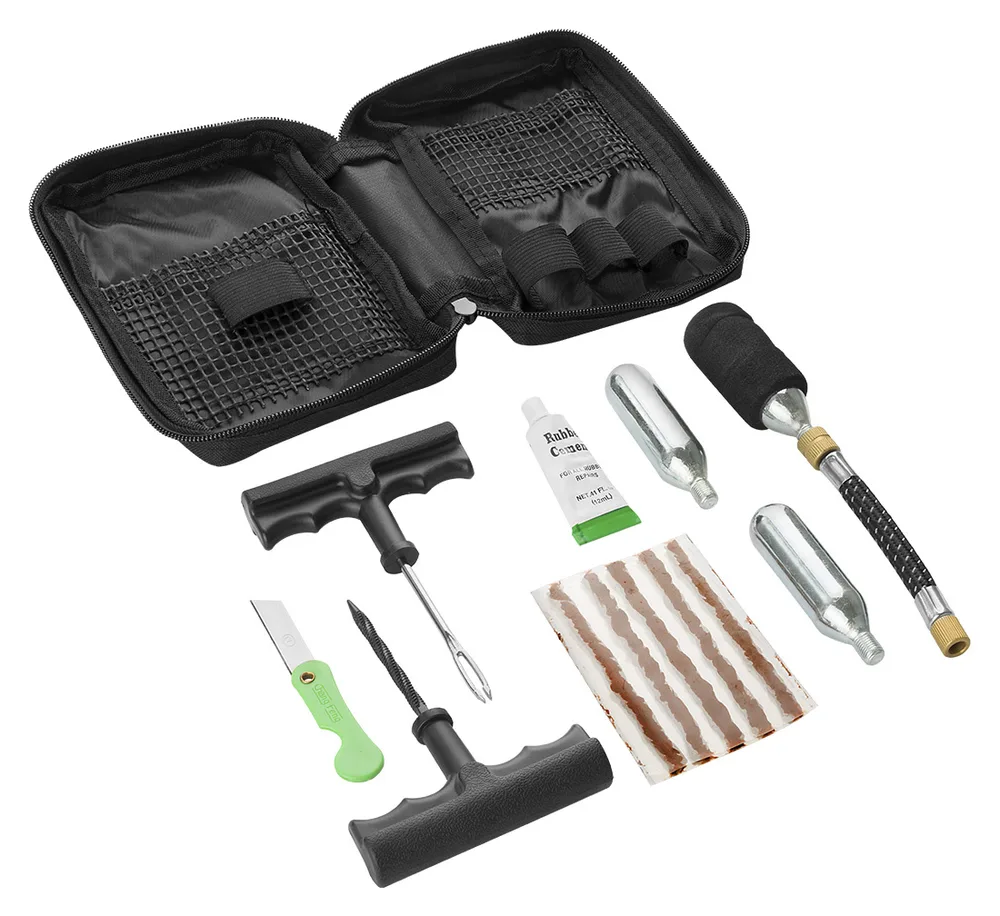 Kit portatif de réparation de pneus REDATS avec CO2 – mallette noire — vue 3