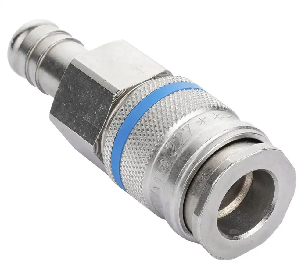 Raccord rapide RQS type 27 avec embout pour tuyau 13 mm RECTUS — vue 2