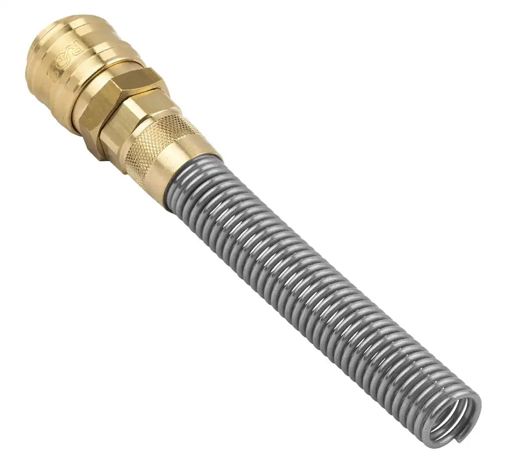 Raccord rapide RQS série 26 à ressort de protection - tuyau 9-12 mm — vue 2