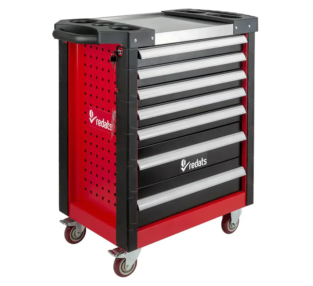 Servante d'atelier REDATS complète 420 outils - 7 tiroirs