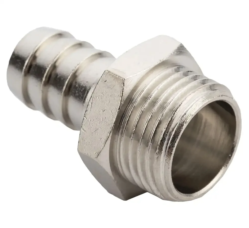 Raccord cannelé RQS tuyau 13 mm — filetage mâle 1/2"