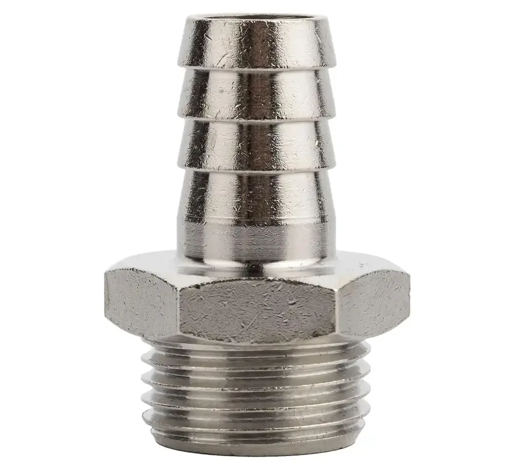 Raccord cannelé RQS tuyau 13 mm — filetage mâle 1/2" — vue 3