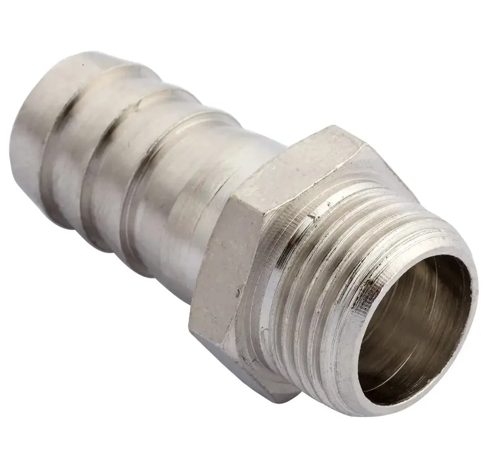 Raccord cannelé RQS tuyau 13 mm — filetage mâle 3/8" — vue 2