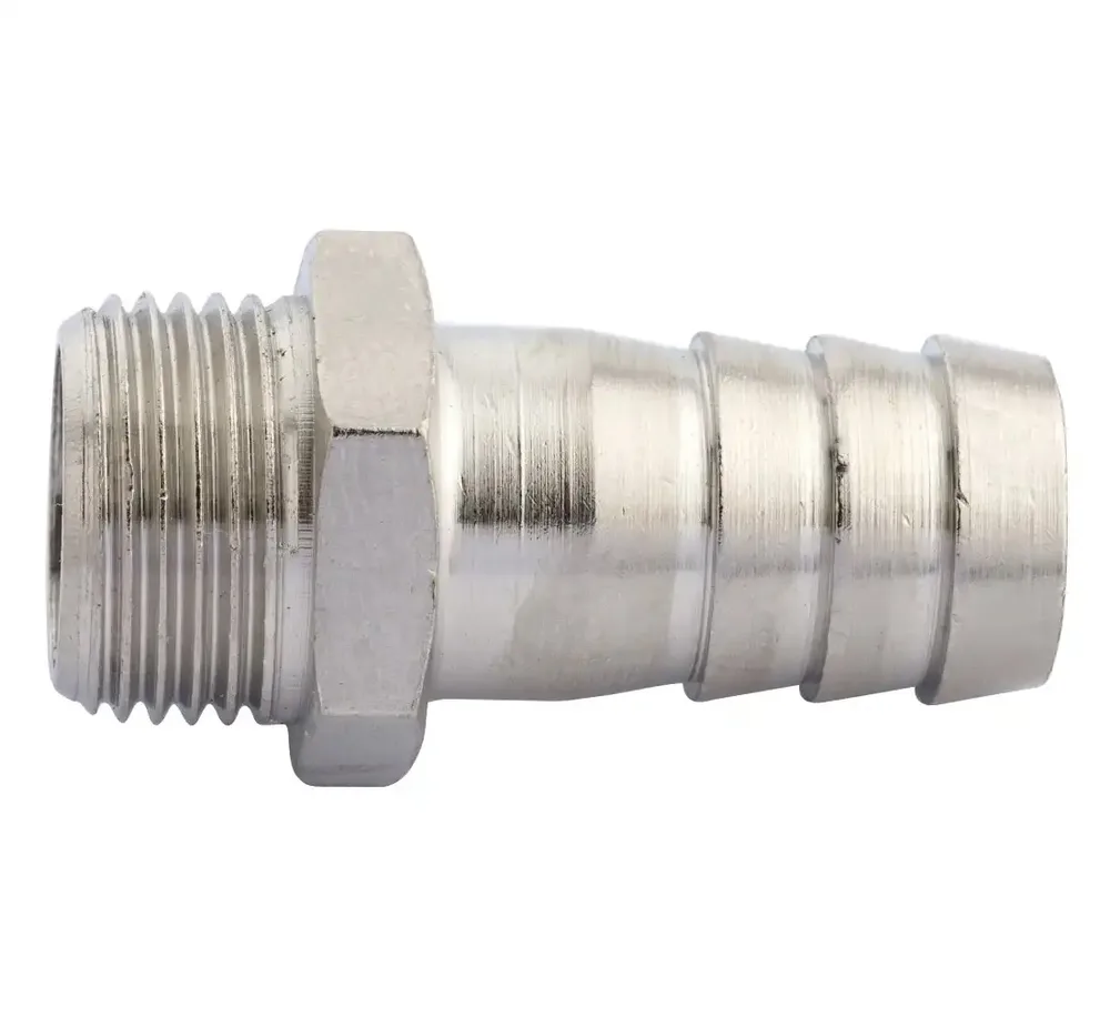 Raccord cannelé RQS tuyau 13 mm — filetage mâle 3/8" — vue 3