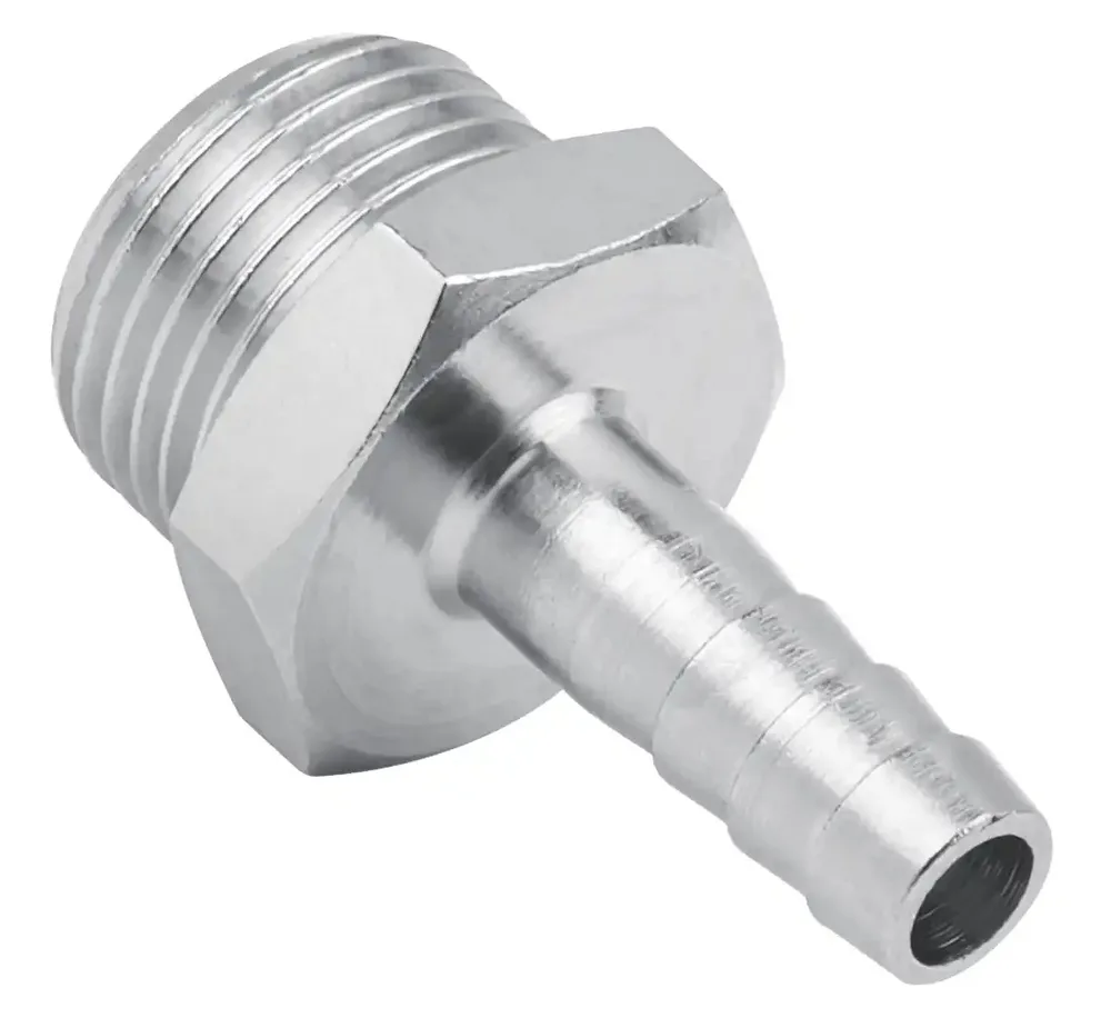 Raccord cannelé RQS tuyau 6 mm — filetage mâle 3/8"