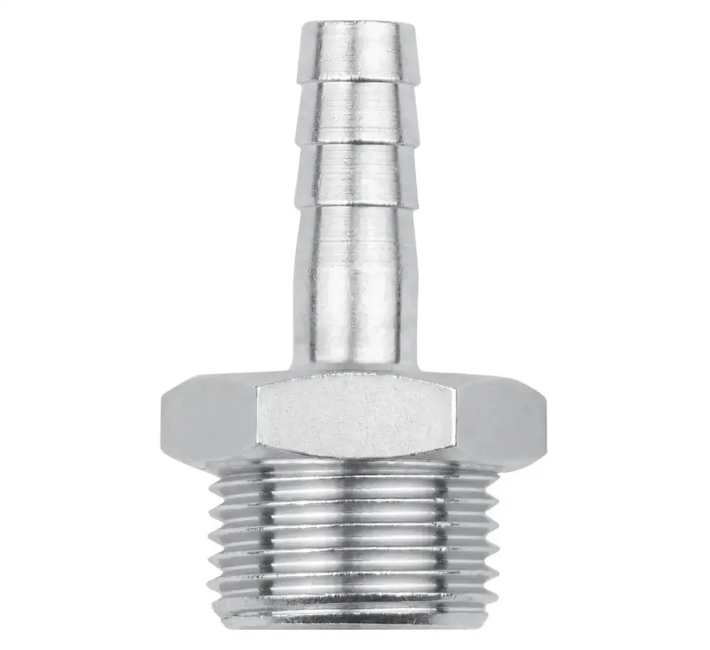 Raccord cannelé RQS tuyau 6 mm — filetage mâle 3/8" — vue 3