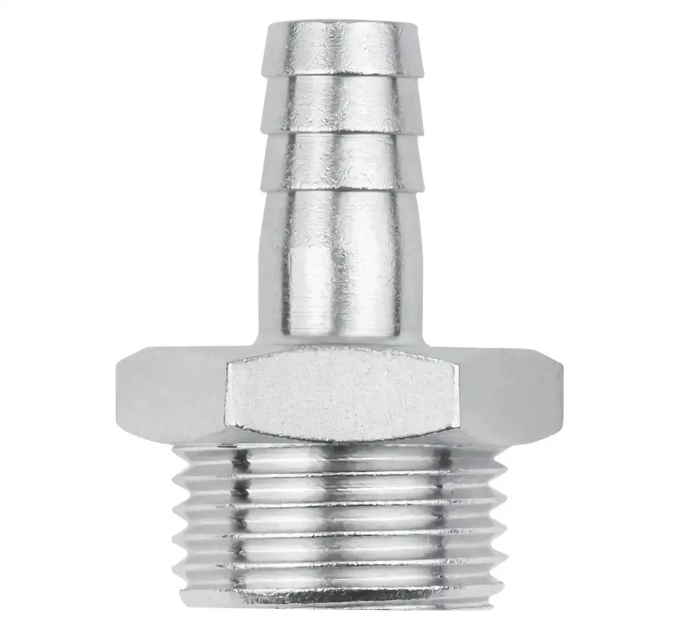 Raccord cannelé RQS tuyau 9 mm — filetage mâle 1/2" — vue 3