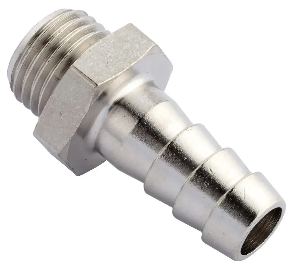 Raccord cannelé RQS tuyau 9 mm — filetage mâle 1/4"