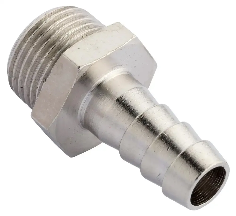 Raccord cannelé RQS tuyau 9 mm — filetage mâle 3/8"
