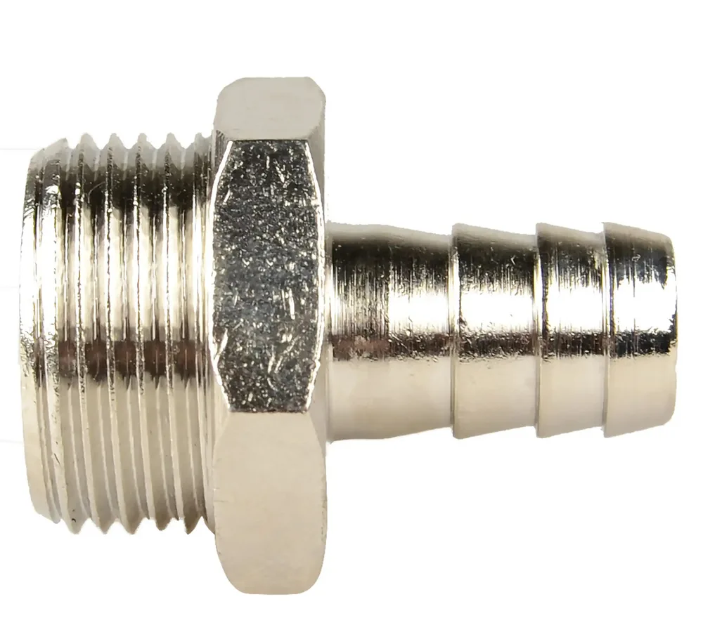 Raccord cannelé RQS tuyau 13 mm — filetage mâle 3/4" RECTUS