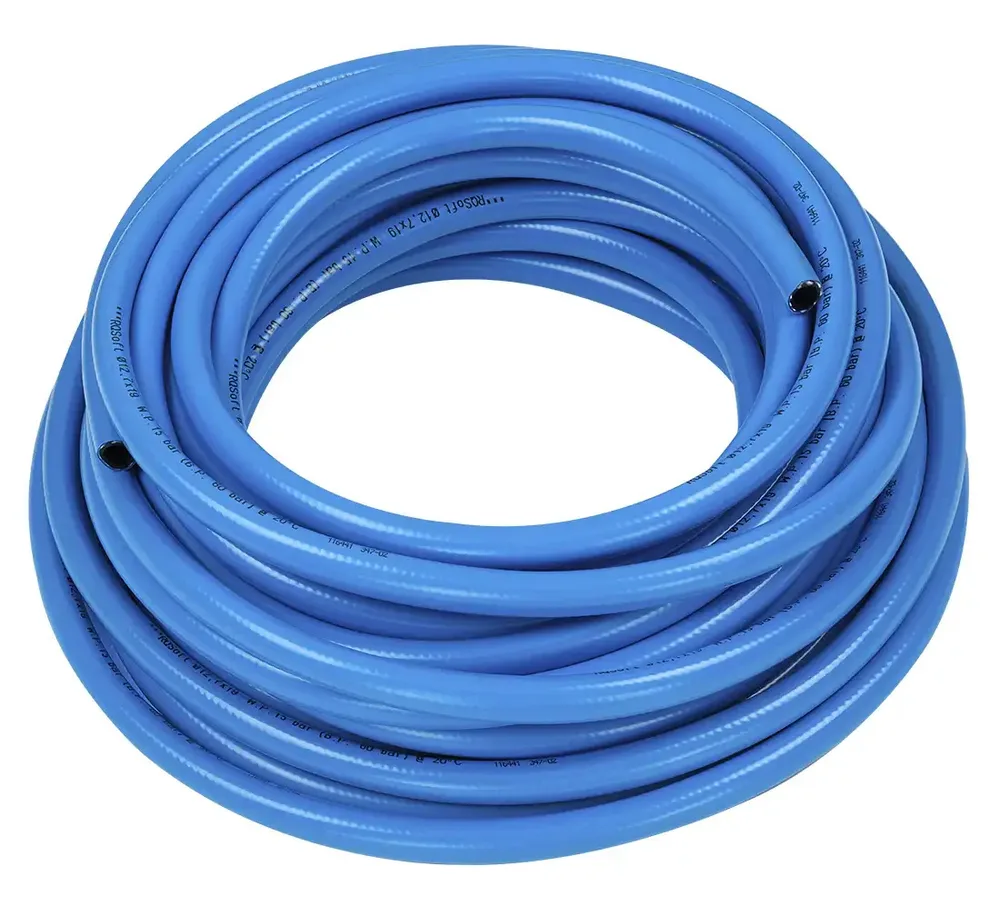 Tuyau pneumatique droit RQSoft polyuréthane 12,7x19 mm — 20 m