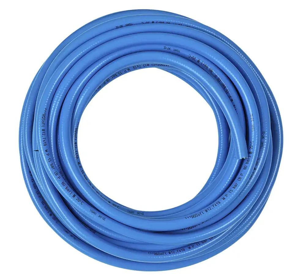 Tuyau pneumatique droit RQSoft polyuréthane 12,7x19 mm — 20 m — vue 2
