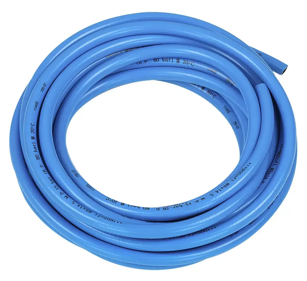 Flexible pneumatique polyuréthane RQSoft droit 9,0 x 14,5 mm - 10 m RQS
