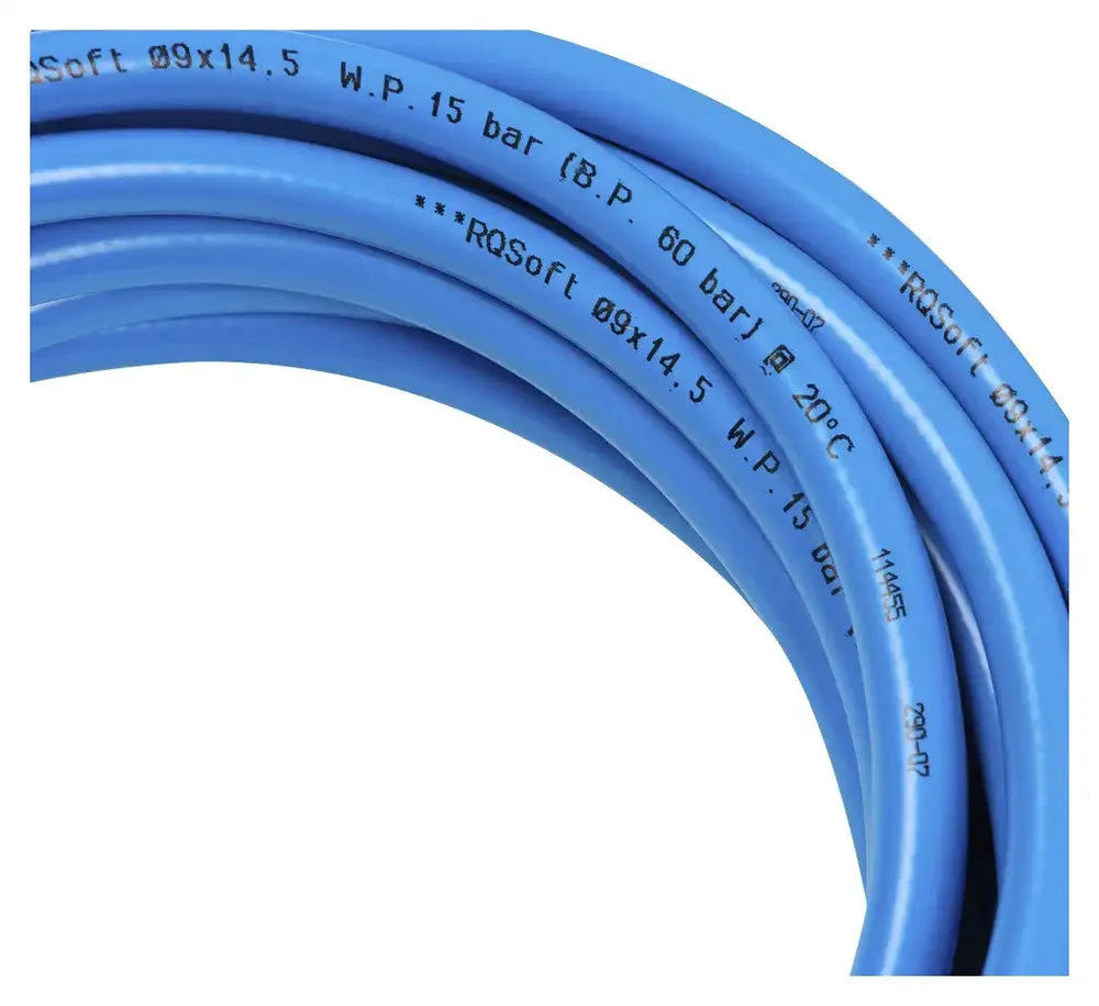 Flexible pneumatique polyuréthane RQSoft droit 9,0 x 14,5 mm - 10 m RQS — vue 3