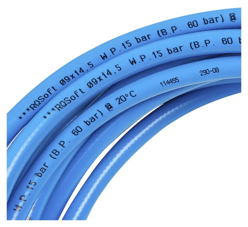 Flexible pneumatique polyuréthane RQSoft droit 9,0 x 14,5 mm - 15 m RQS — vue 3