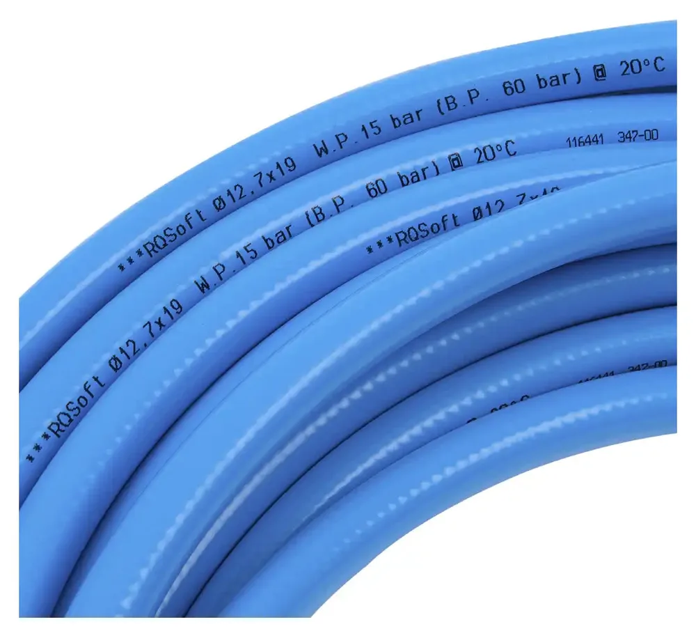 Tuyau pneumatique droit RQSoft polyuréthane 12,7x19 mm — 15 m — vue 3