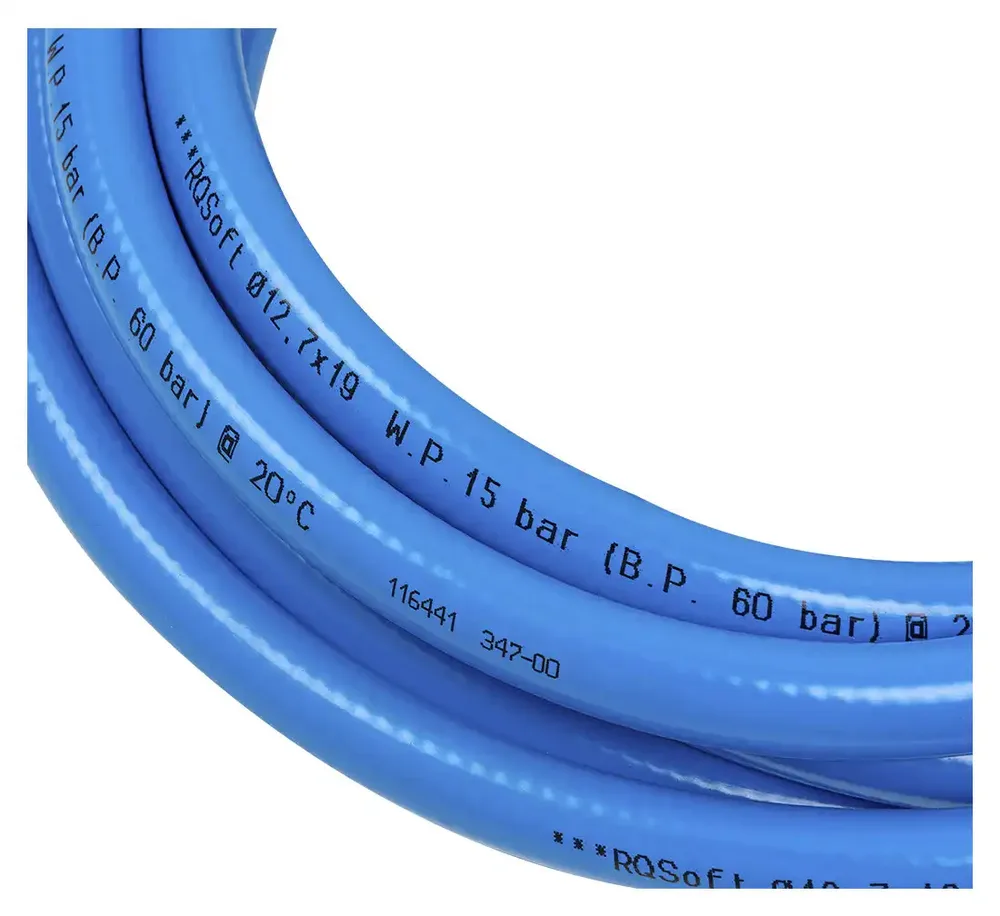 Flexible pneumatique polyuréthane RQSoft droit 12,7 x 19 mm - 10 m RQS — vue 3