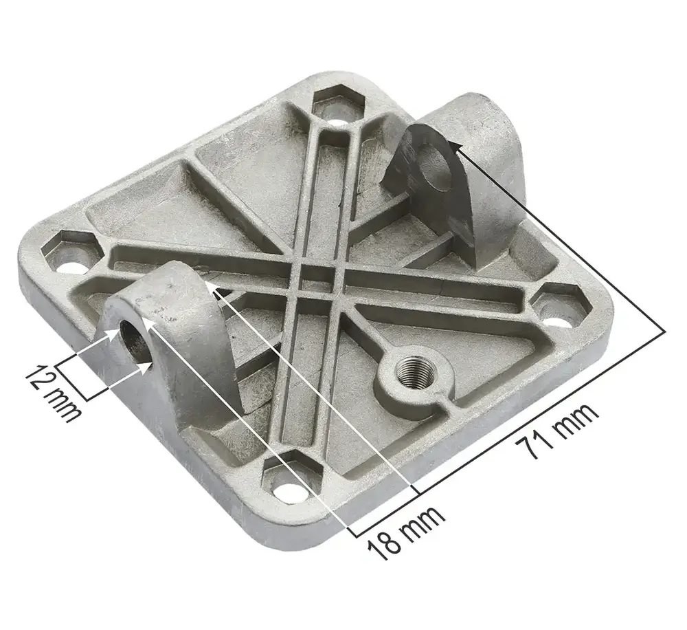 Couvercle arrière de vérin de bras 3D REDATS — vue 2