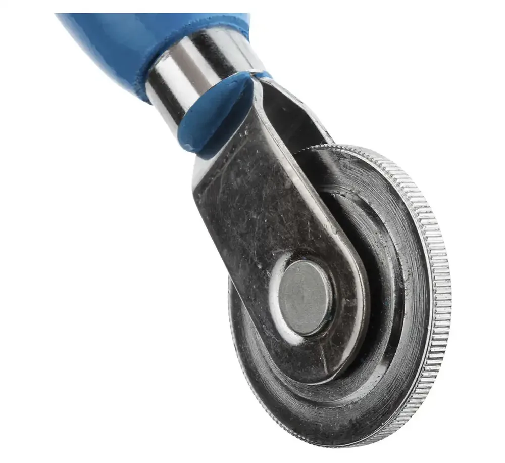 Rouleau de pression 4 mm REDATS manche bois bleu — vue 5