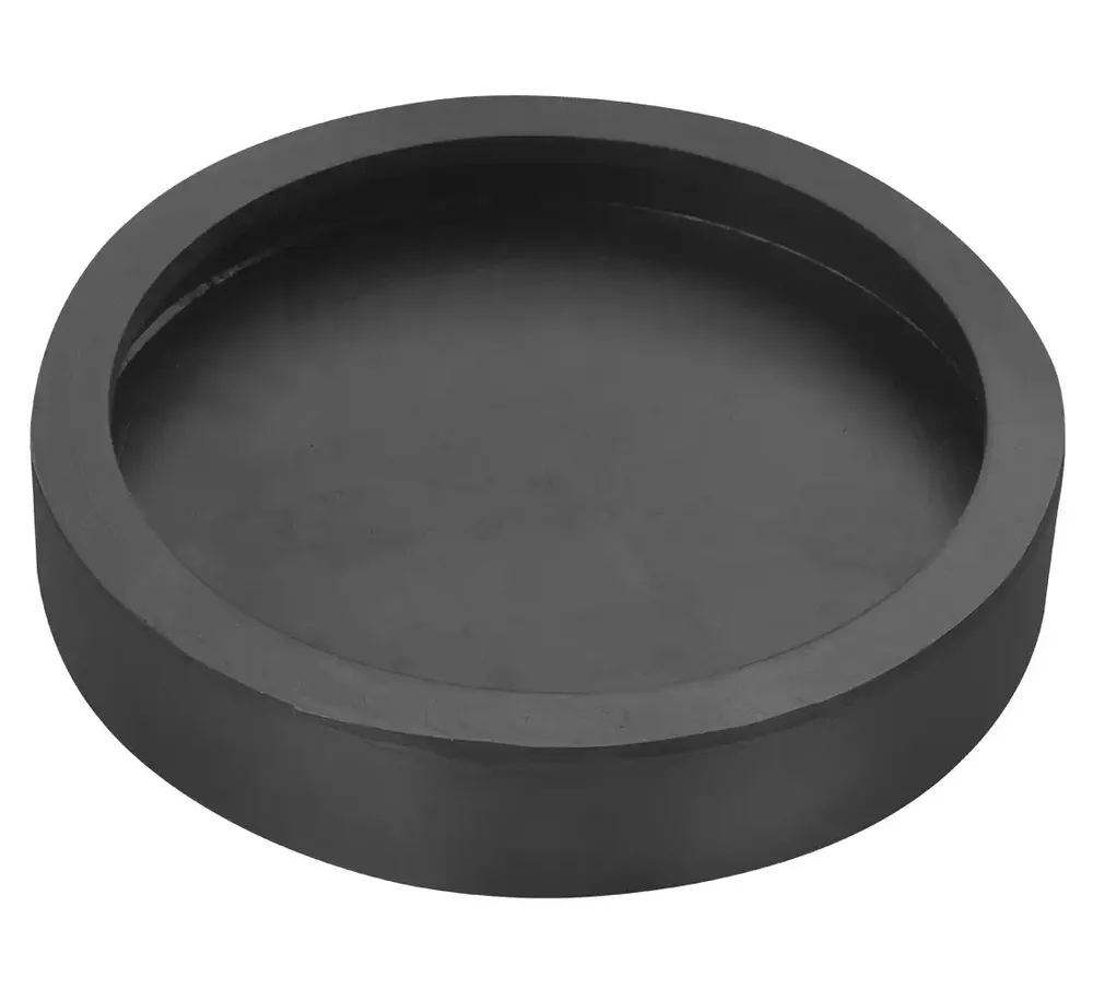 Tampon caoutchouc REDATS pour pont élévateur 2 colonnes — bras 120 mm (130×120×26 mm) — vue 3