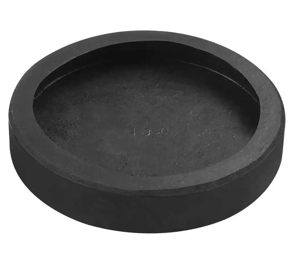 Tampon caoutchouc REDATS pour pont élévateur 2 colonnes — bras 130 mm (140×130×26 mm) — vue 2