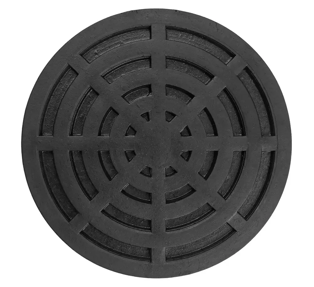 Tampon caoutchouc REDATS pour pont élévateur 2 colonnes — bras 130 mm (140×130×26 mm) — vue 4