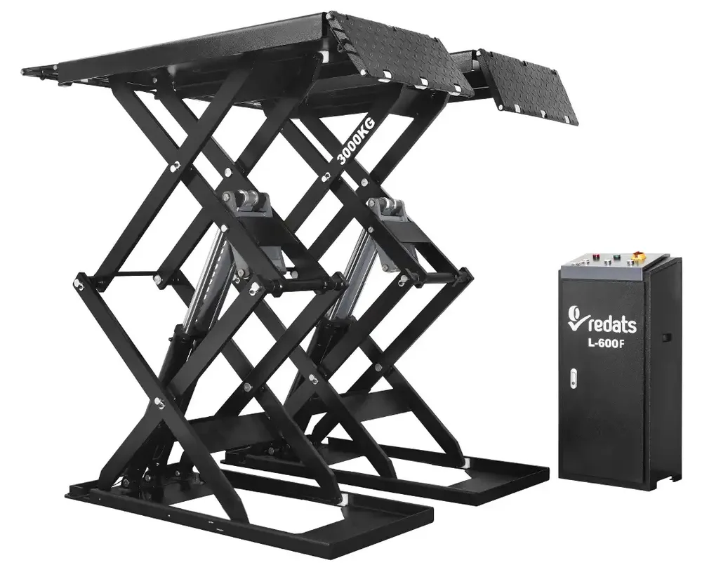 Pont élévateur ciseaux double plateforme 230V REDATS L-600F