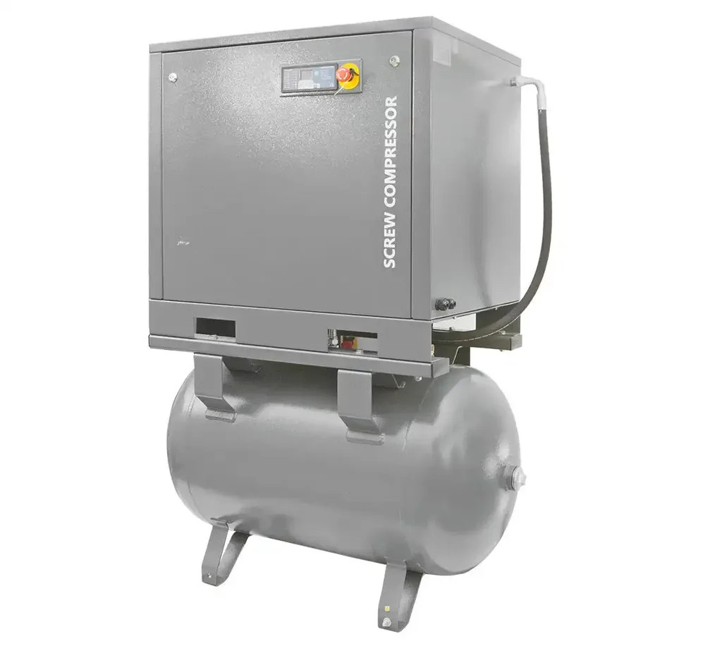 Compresseur à vis WALTER avec sécheur - 270 L 5,5 kW 10 bar — vue 2