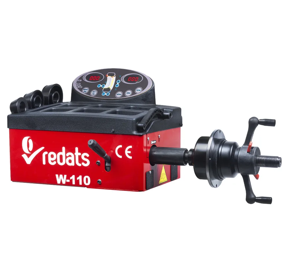 Équilibreuse manuelle semi-automatique REDATS W-110 (230V ou 12V) — vue 2
