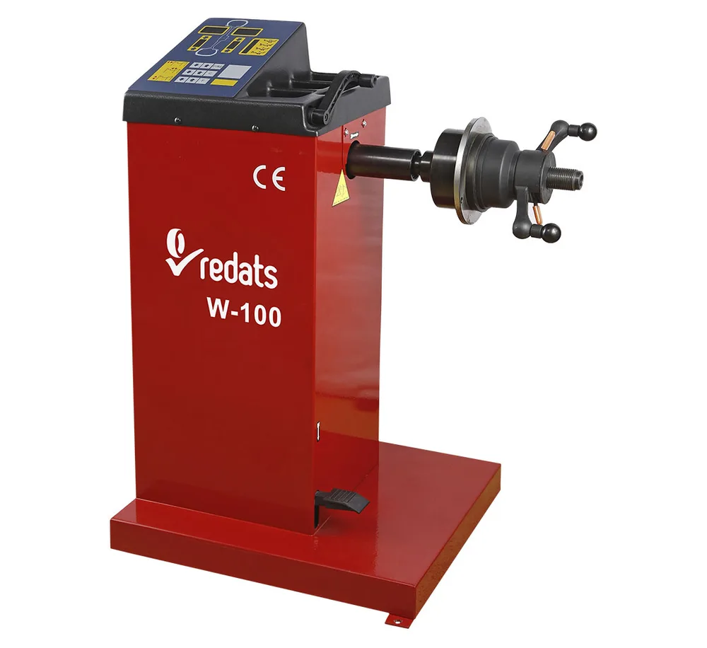 Équilibreuse de roues semi-automatique REDATS W-100