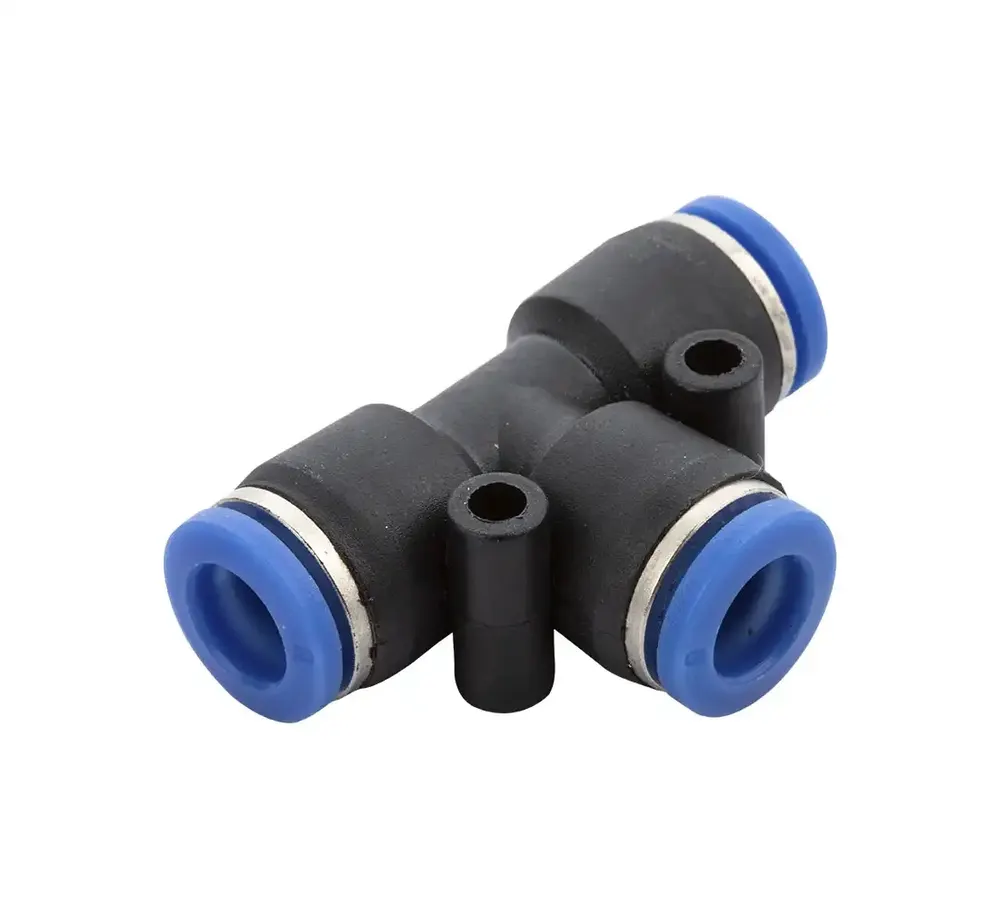 Raccord instantané REDATS en T 8x8x8 mm — vue 2