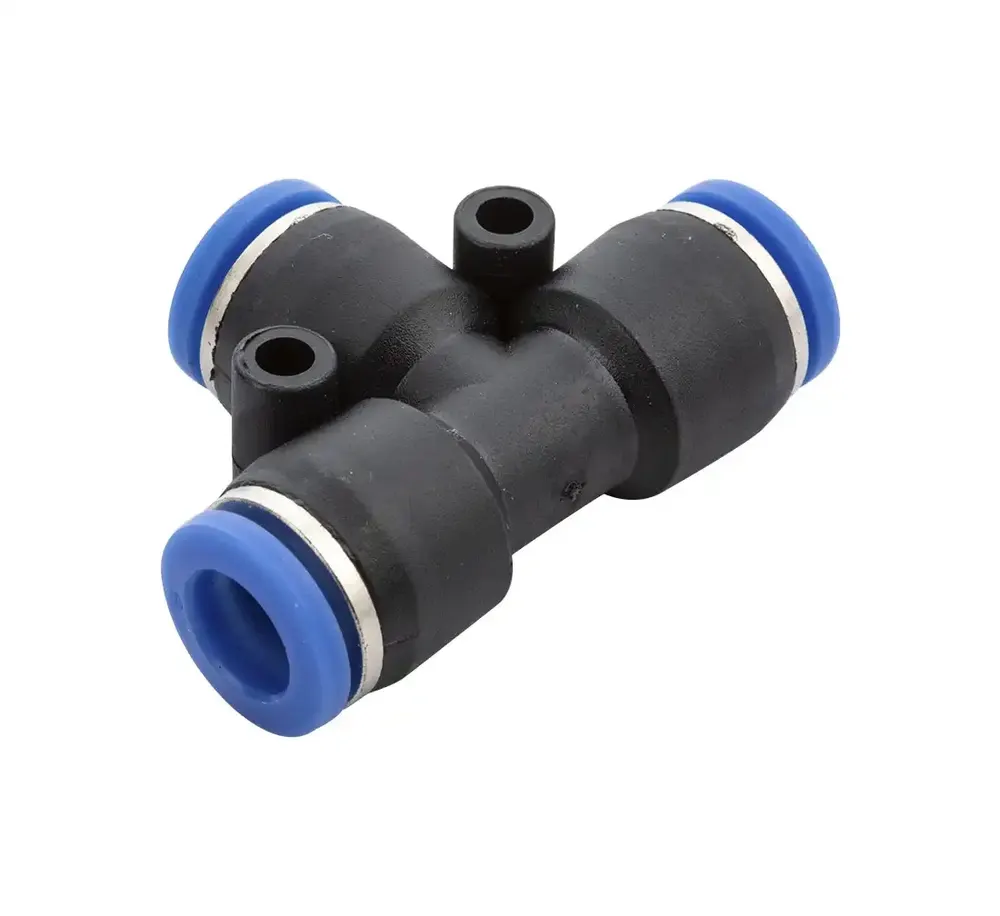 Raccord instantané REDATS en T 8x8x8 mm — vue 3