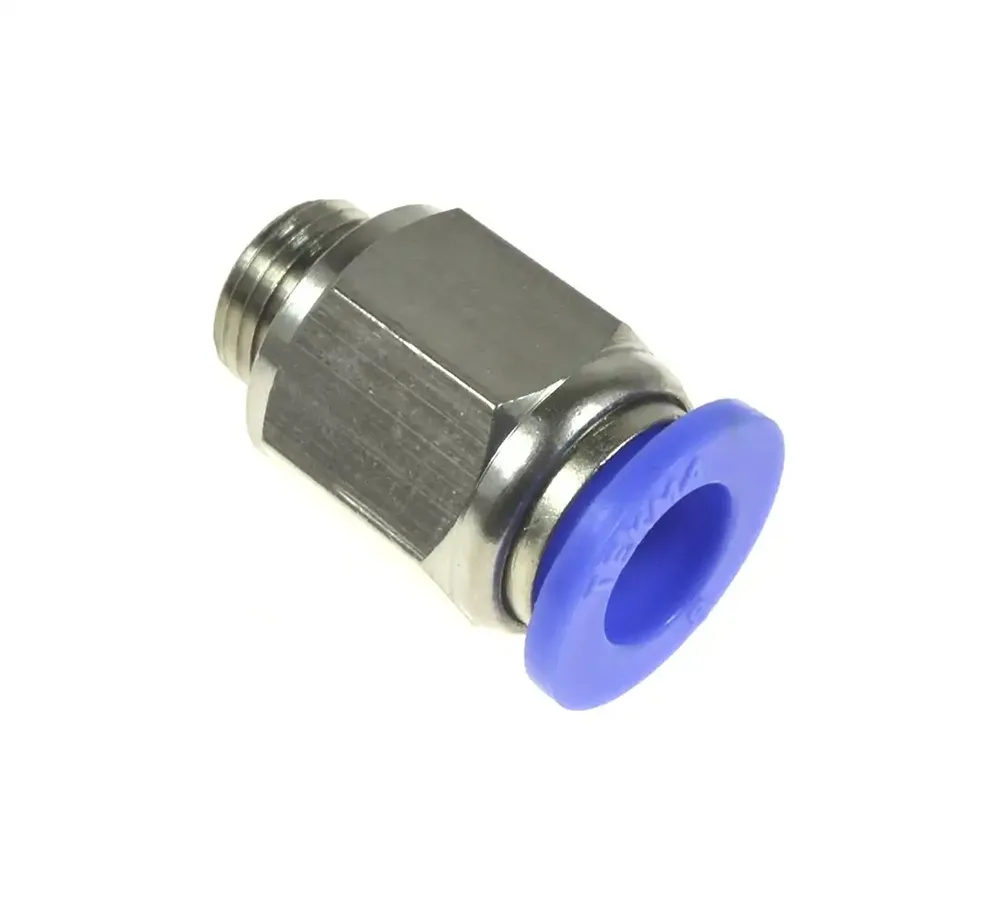 Raccord instantané droit TEKMA tuyau 6 mm — filetage 1/8"