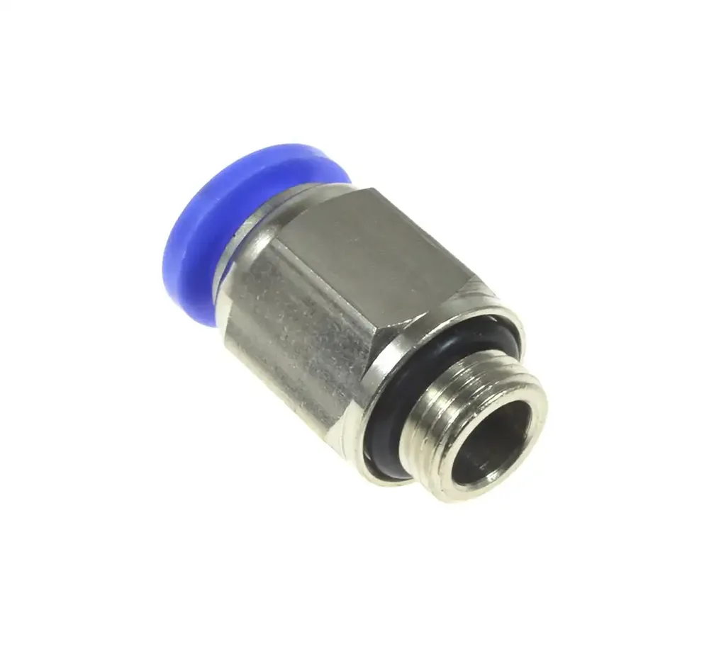 Raccord instantané droit TEKMA tuyau 6 mm — filetage 1/8" — vue 2