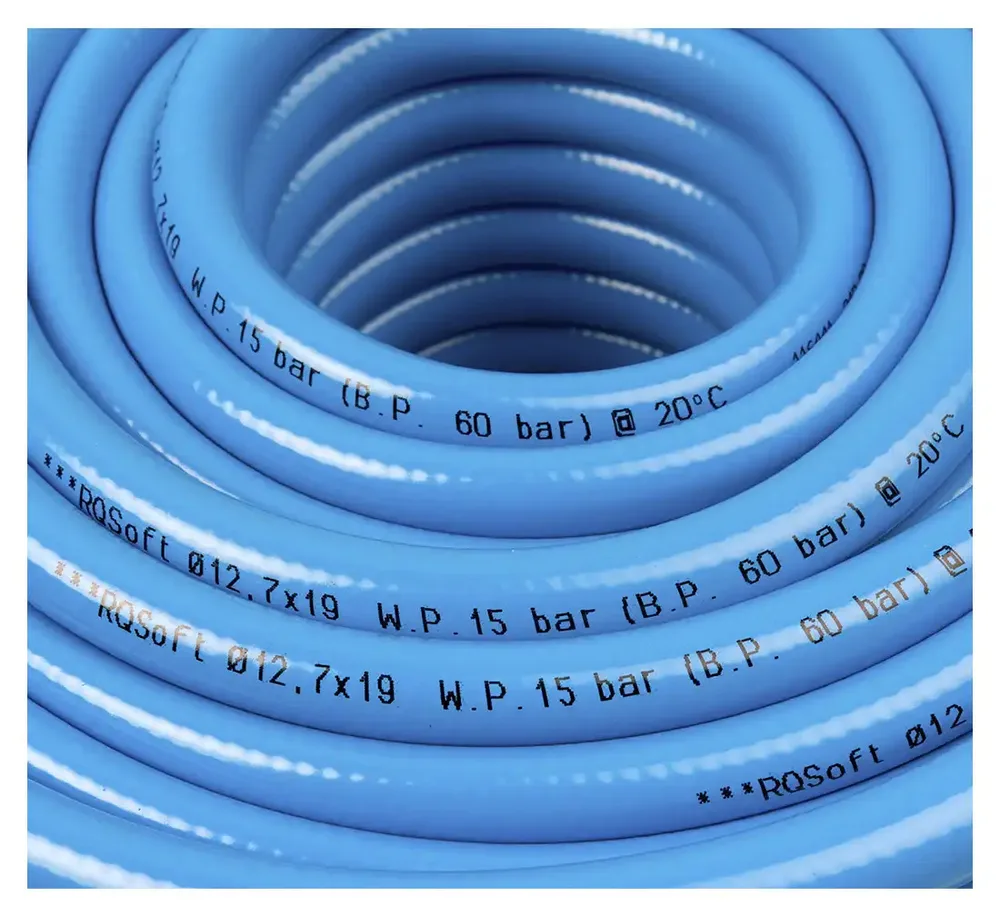 Tuyau pneumatique droit RQSoft PVC 12,7x19 mm — 50 m — vue 4
