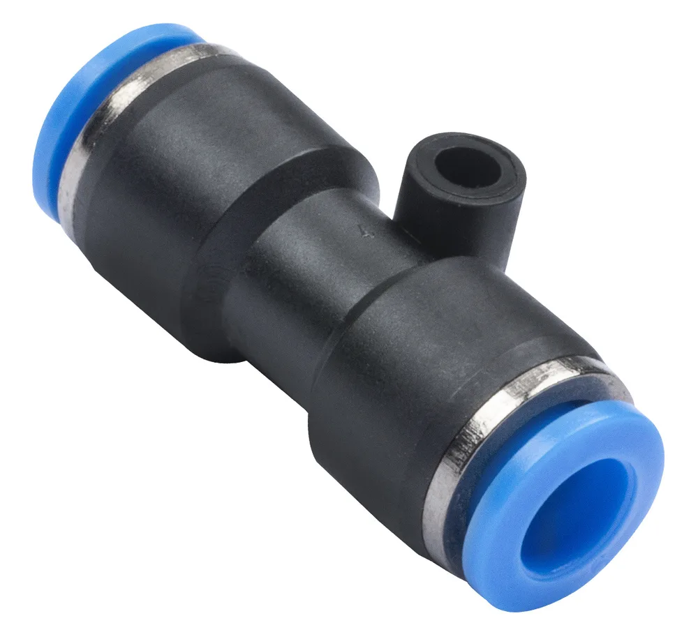 Raccord instantané droit traversant REDATS pour tuyau 6 mm