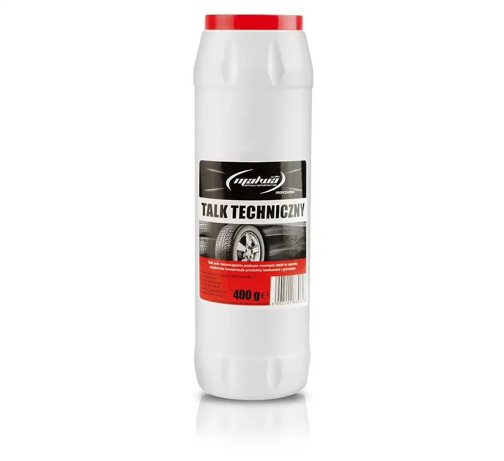Talc technique pour pneus et chambres à air - 400 g