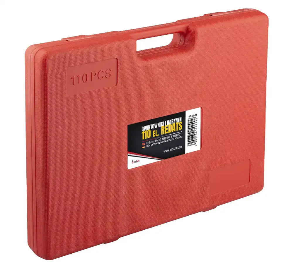 Coffret de taraudage et filetage 110 pièces REDATS — vue 3