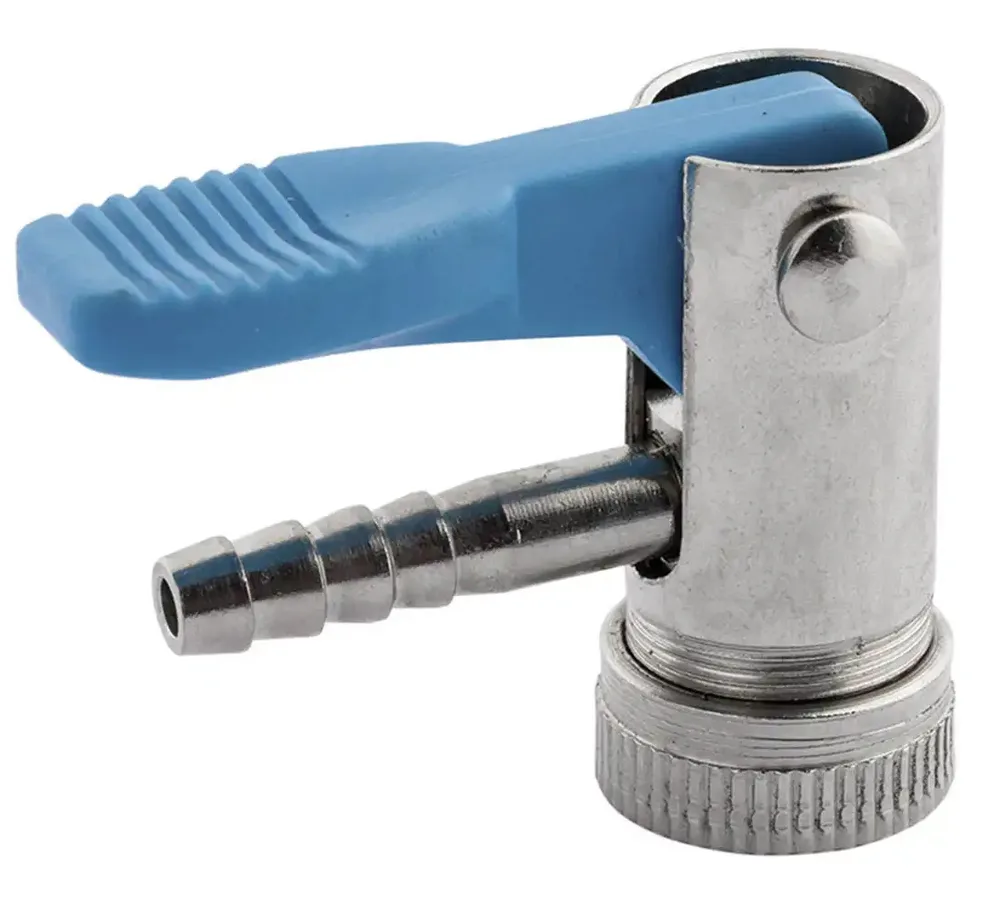 Embout de gonflage à clip 6 mm - bleu — vue 2
