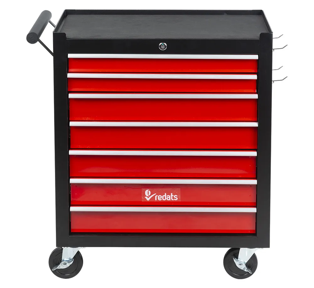 Coffre à outils REDATS COMPACT 7 tiroirs — vide, noir — vue 3
