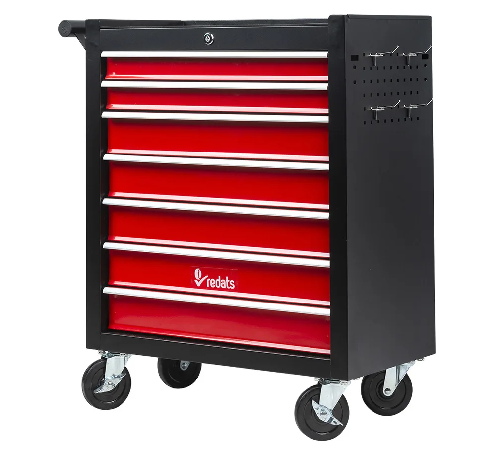 Coffre à outils REDATS COMPACT 7 tiroirs — vide, noir — vue 4